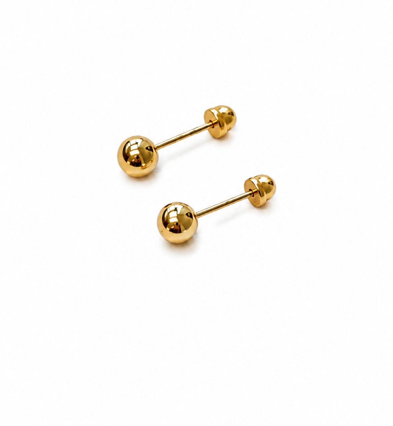 Baby Opened Gold Studs
