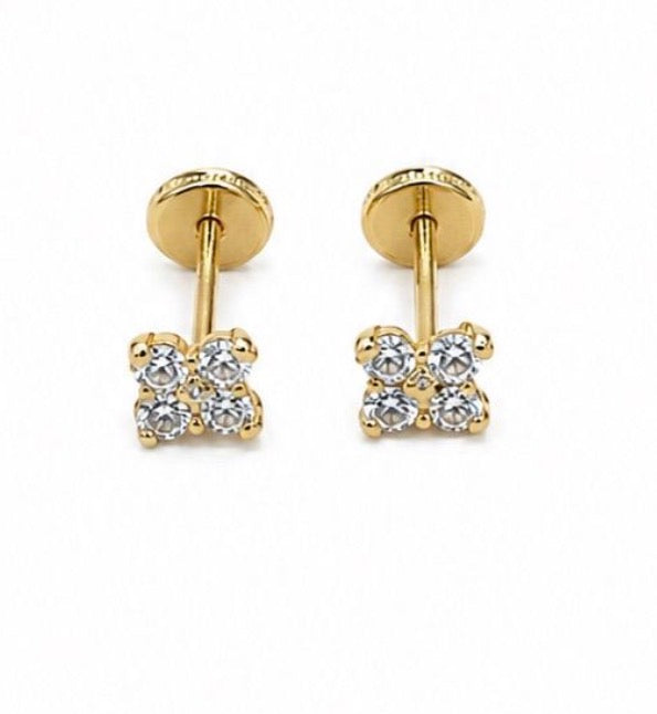 Baby Italian gold studs