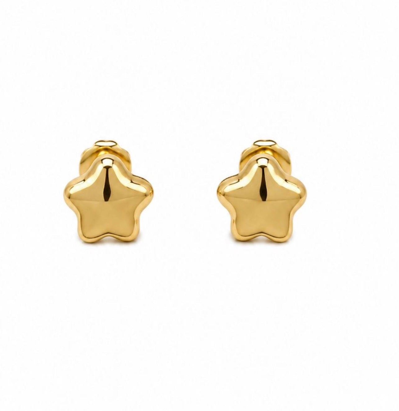 Stars Italian 18k stud