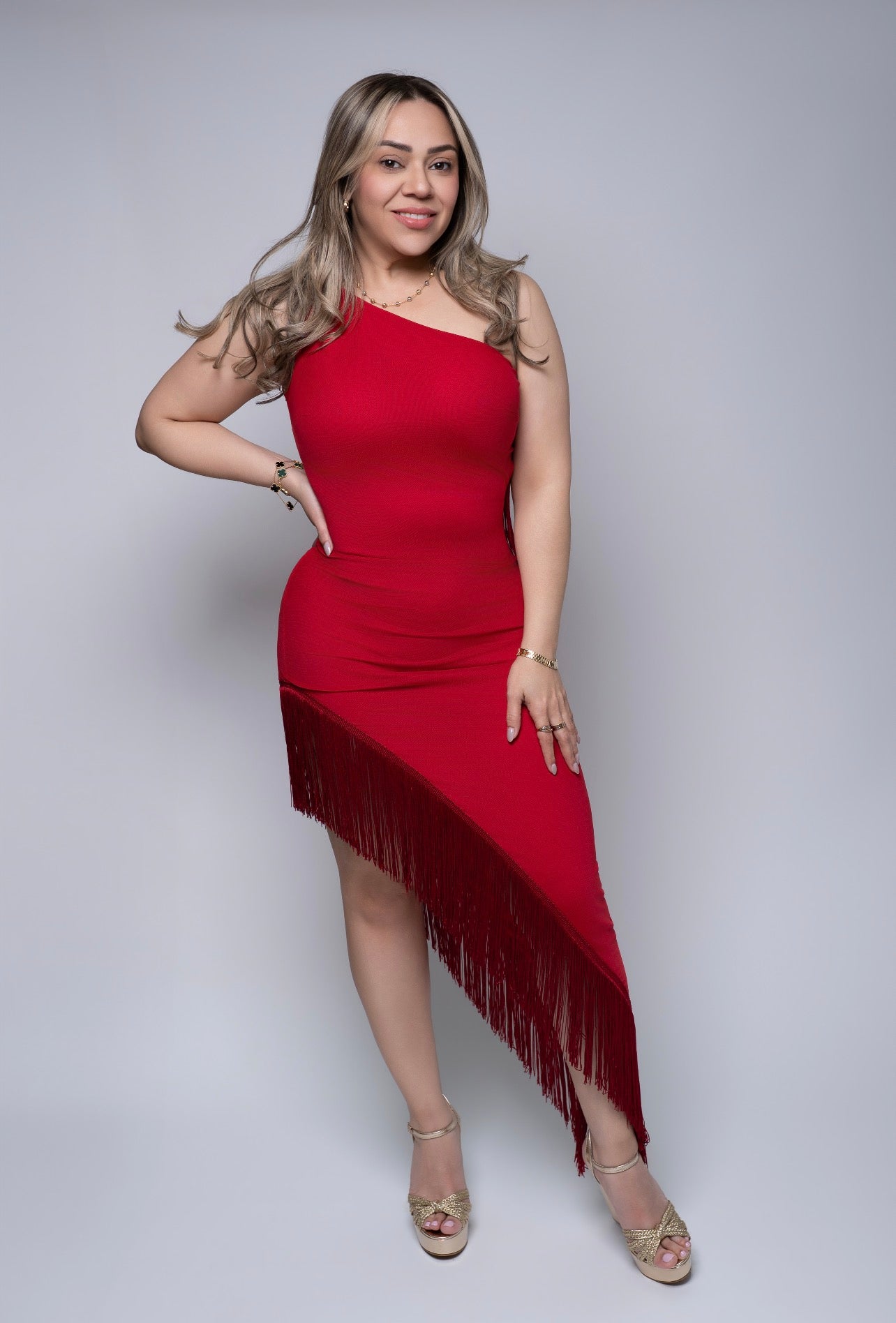 Red evening Dress